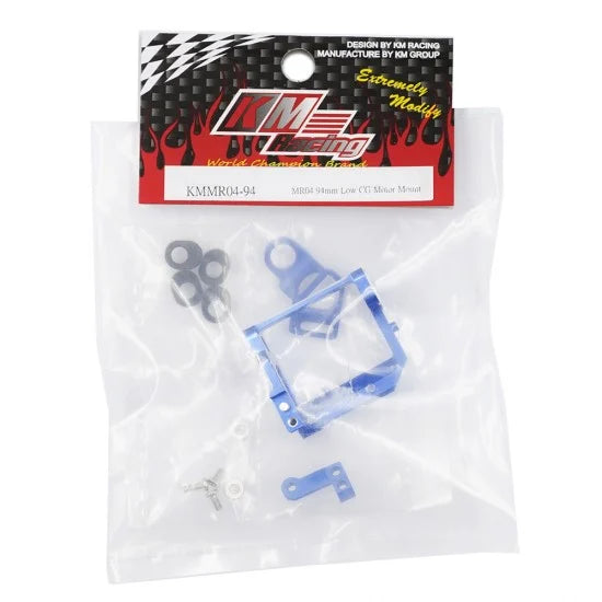 KM Racing MR-04 94mm Low CG Motor Mount KMMR04-94