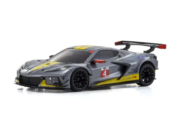 KYOSHO MINI-Z MR-03W-MM CHEVROLET® CORVETTE® C8.R Gunmetal BODYMZP244GM