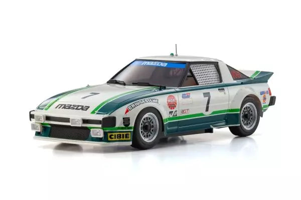 KYOSHO MR04N-MM2 MAZDA SAVANNA RX-7 (SA22C) "1979 DAYTONA GTU CLASS WINNER No.7" MZP161GR