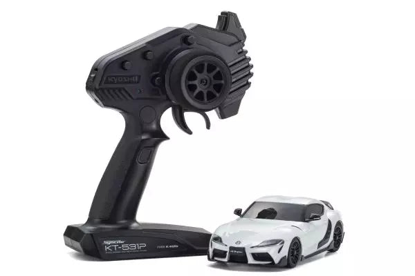 Kyosho MINI-Z MR04 READYSET Toyota GR Supra TRD Aero White Metallic 32378W