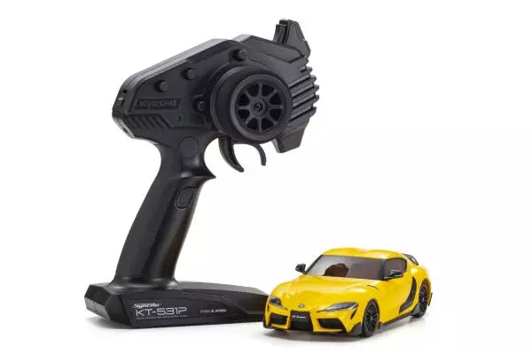 Kyosho MINI-Z MR04 READYSET Toyota GR Supra TRD Aero Lightning Yellow 32626Y