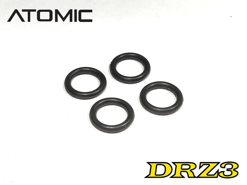 ATOMIC DRZ3 DRZ3-19 BATTERY MOUNT O-RING 4 PCS
