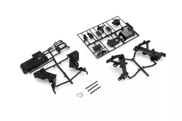 KYOSHO HANDING ON RACER Main Frame & Gear Box Set(Black) GP101BK