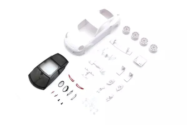 KYOSHO MINI-Z Porsche 911 GT3 RS White Body set (w/rims) MZN232