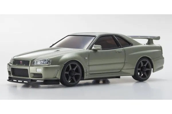 Kyosho MA020S GT-R R34 Millennium Jade Body MZP427MJ
