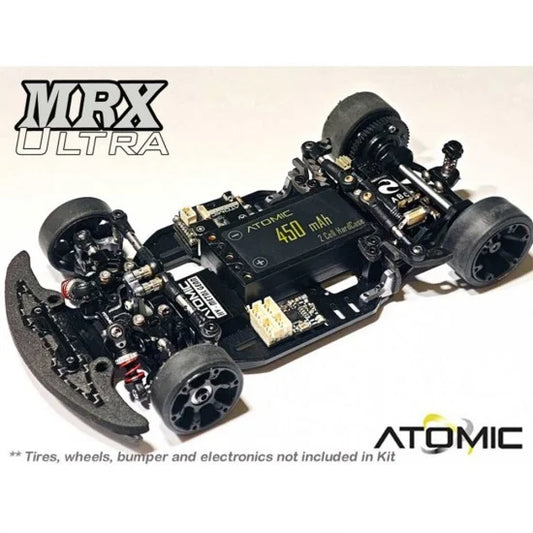 Atomic 1/28 MRX Ultra Linkless 2WD Pan Car Competition Chassis Kit EP w/o Electronics  MXU-KIT