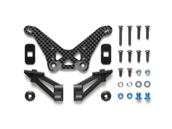 Tamiya 22061 TD4/TD2 Carbon Damper Stay (Rear)