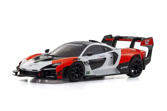 KYOSHO MINI-Z MR-03W-MM McLaren Senna GTR White/Red MZP243WR