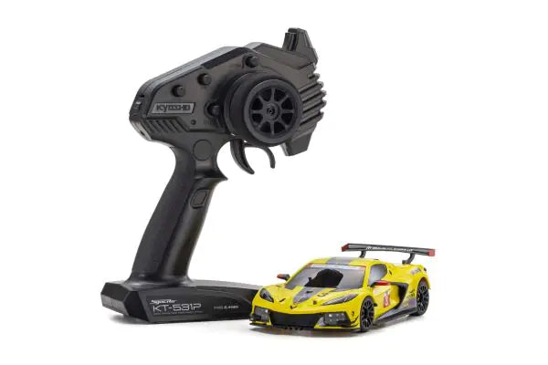 KYOSHO MINI-Z MR03 RWD Series Ready Set CHEVROLET® CORVETTE® C8.R Yellow 32342Y