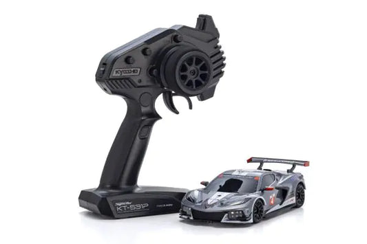 KYOSHO MINI-Z RWD MR-04 readyset CHEVROLET® CORVETTE® C8.R Gunmetal / White 32356GMW