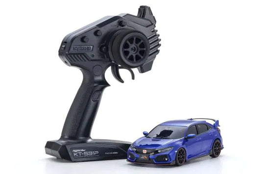 Kyosho MINI-Z AWD Honda CIVIC Type R Brilliant Sporty Blue Metallic 32613BL