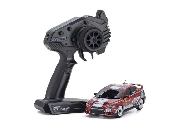 Kyosho MINI-Z AWD MITSUBISHI LANCER EVOLUTION X MITSUBISHI MOTORS DEALER TEAM PWRC2008 32632M