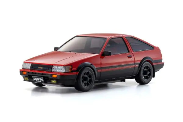 KYOSHO AWD MA020 Toyota LEVIN AE86 Red/Black Body MZP473RBK