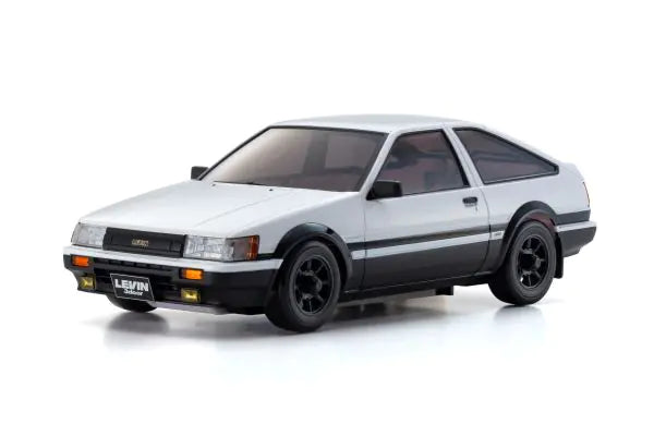 KYOSHO AWD MA020 Toyota LEVIN AE86 White/Black Body MZP473WBK