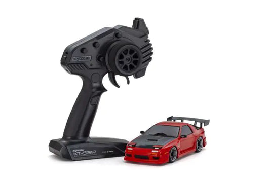 KYOSHO MINI-Z AWD MA020 READY SET  MAZDA SAVANNA RX-7 FC3S with Aero Kit and CFRP hood Red 32646R