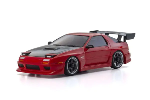 KYOSHO AWD MA-020 MAZDA SAVANNA RX-7 FC3S with Aero Kit and CFRP hood BODY  Red MZP476R