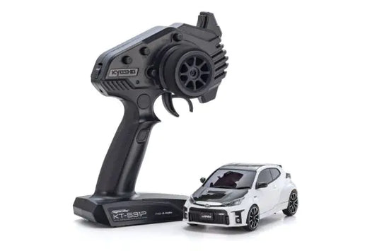 KYOSHO MINI-Z AWD Toyota GRMN YARIS Rally PACKAGE Platinum White Pearl Mica 32648PW  RTR