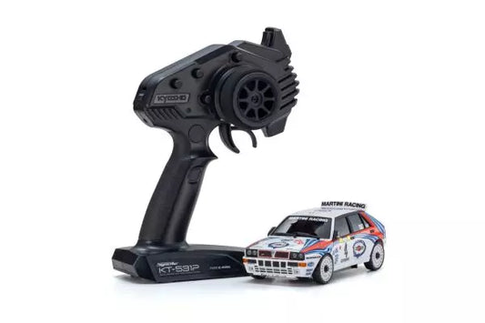 KYOSHO MINI-Z AWD LANCIA DELTA No.4 1992 Monte Carlo Rally Winner RTR 32655MC