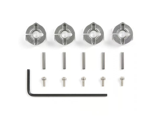 Tamiya 53569 Clamp Type Aluminum Wheel Hub (6mm Thick)