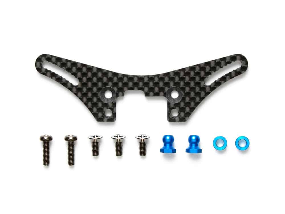 Tamiya 54547 TA06 Carbon Damper Stay (for Short Dampers/Front)