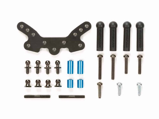 Tamiya 54556 TT-02B FRP Front Damper Stay Set