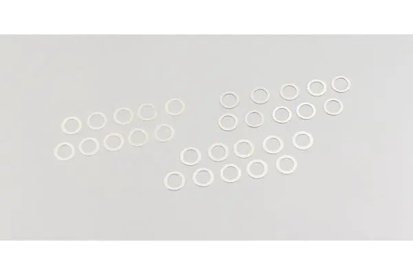 KYOSHO 5x7mm Shim Set (0.1/0.2/0.3mm/10pcs) 96643