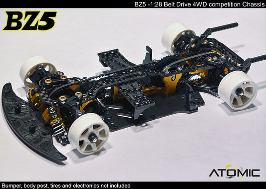 ATOMIC BZ5 BELT DRIVE MINI 4WD 1/27 RACING CAR