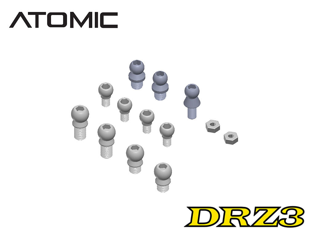 ATOMIC DRZ3  DRZ3-24 BALL HEAD SET