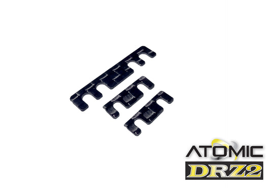 ATOMIC MRT DRZV2 DRZV2-UP12 BODY MOUNT HEIGHT SPACERS (0.5MM)