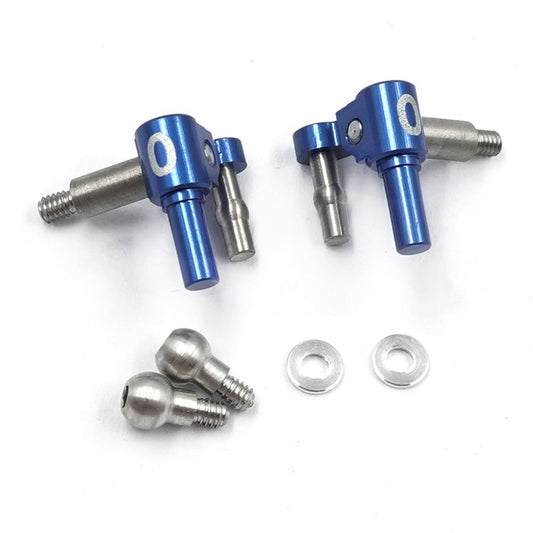 KM Racing Height Adjustable Steering Knuckle 0 Degree For Kyosho MR-04EVO2 KMMR04-01-0-HA