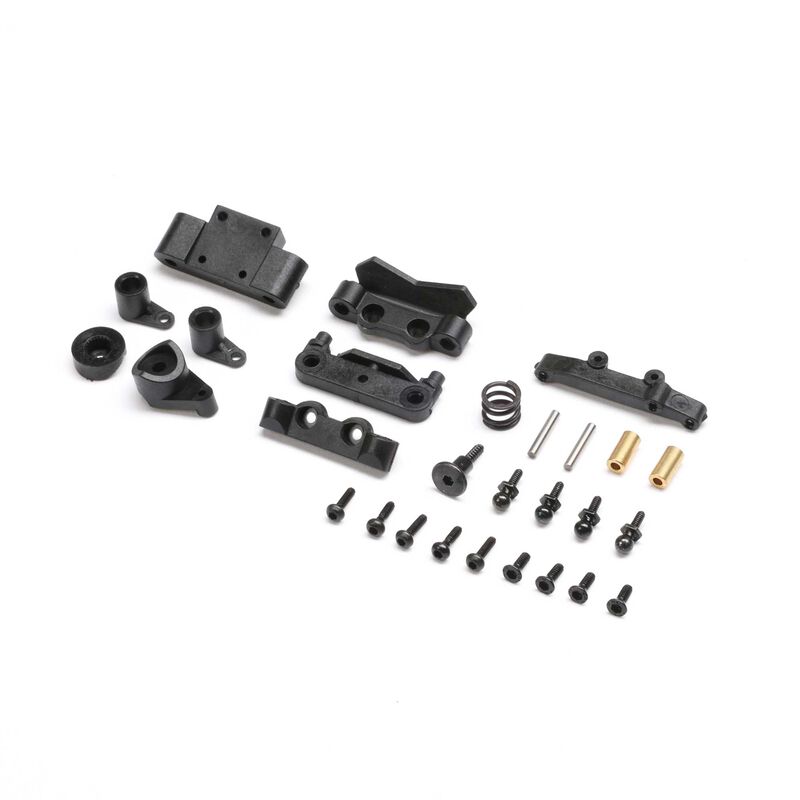 LOSI Micro-B Bulkhead, Pin Mounts, Steering Rack, Servo Saver: