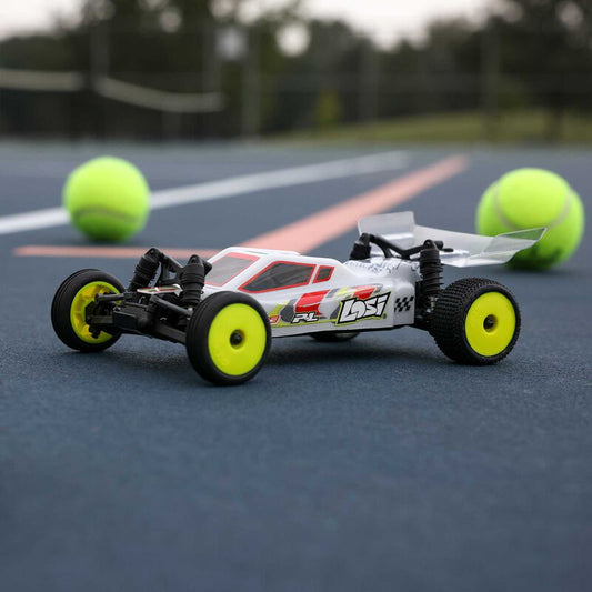 LOSI  1/24 Micro-B 2WD Buggy RTR, White Item No. LOS00007T1