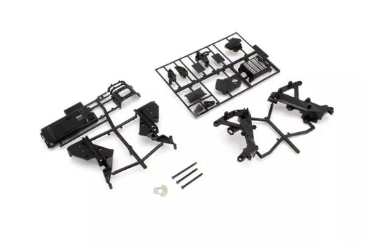 KYOSHO HANDING  ON RACER Main Frame ＆ Gear Box Set(Black) GP101BK