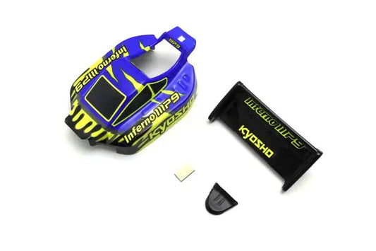 Kyosho mini-z buggy Body Set (INFERNO MP9 TKI3/Blue/Yellow) MBB03BLY