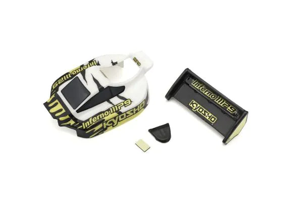 Kyosho Mini-z Buggy Body Set(INFERNO MP9 TKI3/White/Black) MBB03WBK