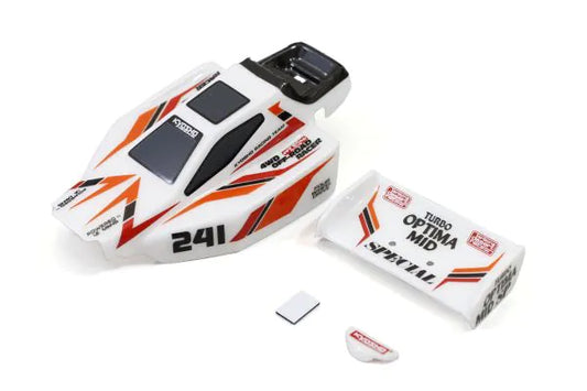 Kyosho Mini-z Buggy Body Set(TURBO OPTIMA Mid Special/White) MBB09W