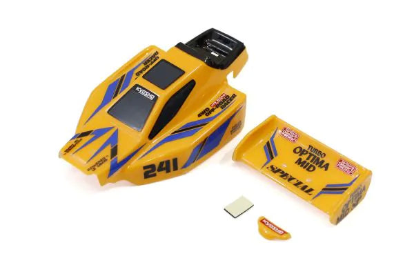 Kyosho Mini-z Buggy Body Set(TURBO OPTIMA Mid Special/Yellow) MBB09Y