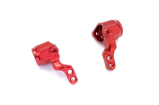 Kyosho Mini-z Buggy Aluminum Knuckle Set (Red) MBW017RB