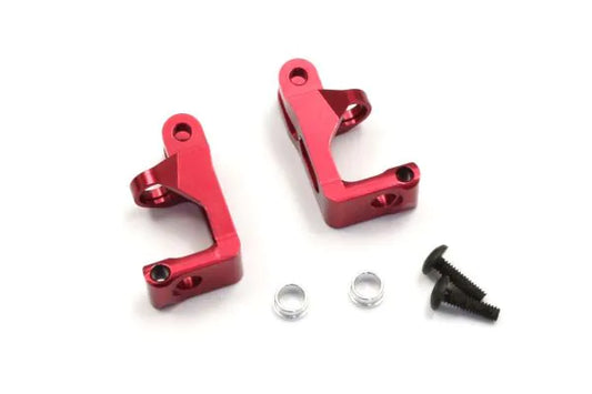 Kyosho Mini-z Buggy Aluminum Front Hub Carrier (Red) MBW018RB