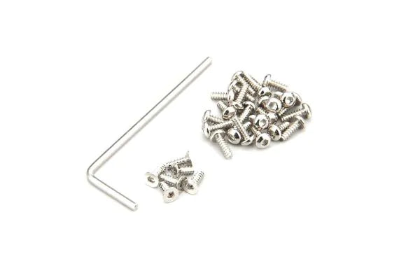 KYOSHO MINI-Z AWD Butten HEX Screw Set(MINI-Z AWD/Nickel) MDW020