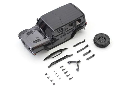 Kyosho Mini-z 4x4 MX-01 JEEP WRANGLER RUBBICON Granite Crystal Metallic Body  MXB01GM