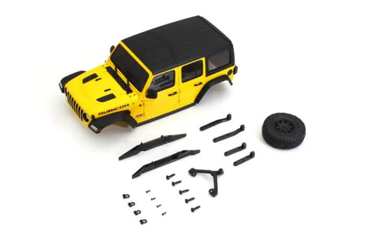 kyosho Mini-z 4x4 MX-01 JEEP WRANGLER UNLIMITED Rubicon Hellayel Body MXB01Y