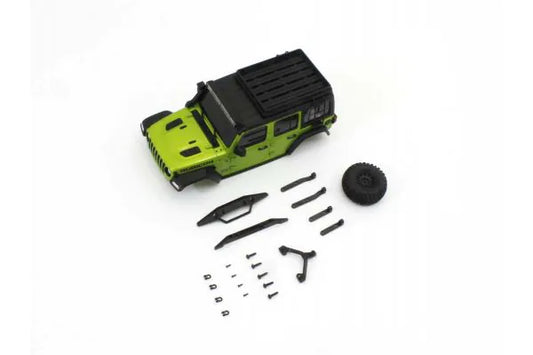 Kyosho MINI-Z 4X4 MX-01 JeepⓇ Wrangler Unlimited Rubicon w/acc. Mojito Body MXB08GR