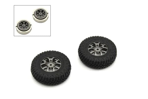 Kyosho Mini-z 4x4 PremountedTire/Wheelw/Weight2pcs Jimny Sierra MXTH002HW