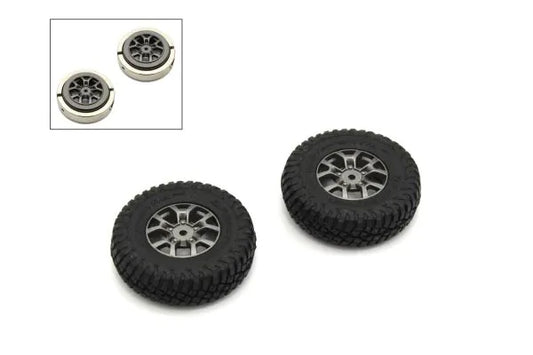 Kyosho Mini-z 4x4 PremountedTire/Wheelw/Weight2pcs 4Runner MXTH001HW