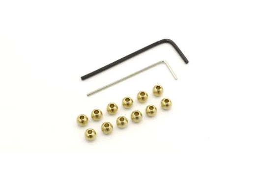 Kyosho Mini-z 4x4 4.8 Brass Ball(12pcs) MXW007