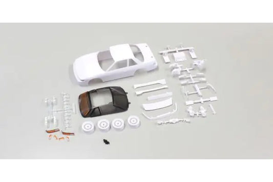 KYOSHO MINI-Z NISSAN SILVIA S13 White body set(w/Wheel　MZN178