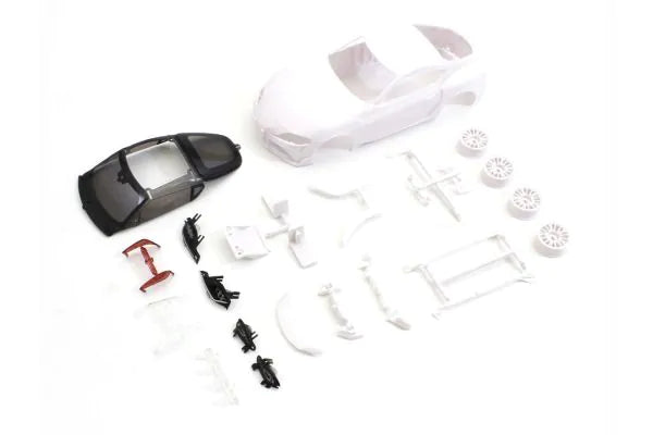 Kyosho Mini-z Toyota GR Supra TRD White BodySet w/Wheel MZN207