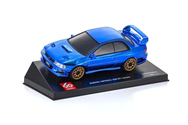 KYOSHO MINI-Z ASC MA020N SUBARU Impreza 22B-STi Version Chrome Blue Kyosho 60th Anniversary MZP457CBL