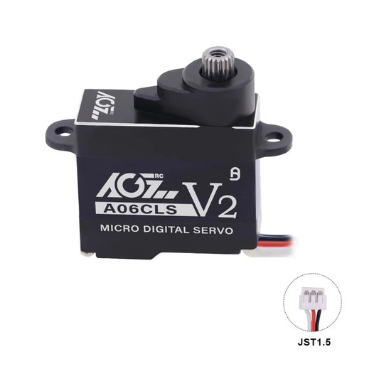AGFRC A06CLS V2 SERVO 3Kg/0.05 Sec  AGF-A06CLS V2 Black